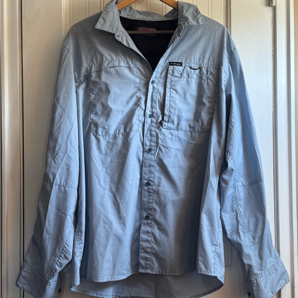 Wrangler Outdoor Breathable Mesh Fishing Shirt